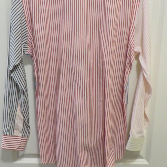 Daniel Cremieux Dress Shirt - Pastel Stripe Design - Medium - Picture 6 of 10